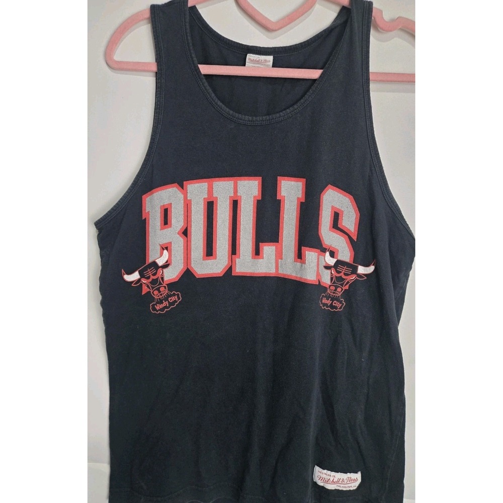 Mitchell And Ness Chicago Bulls Retro Tank Top Size Small Windy City Jordan